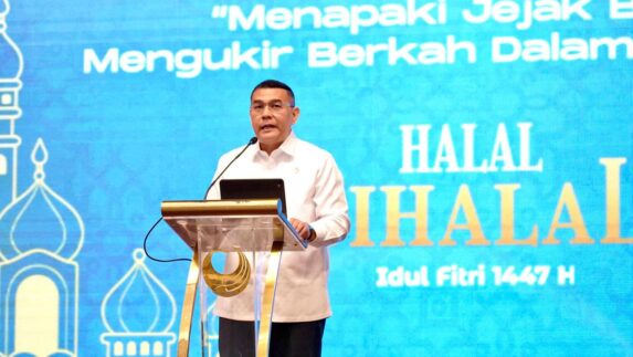 Hadiri Halalbihalal MAPPI, Wamen Ossy Ingatkan Pentingnya Nilai Integritas dalam Profesi Penilai