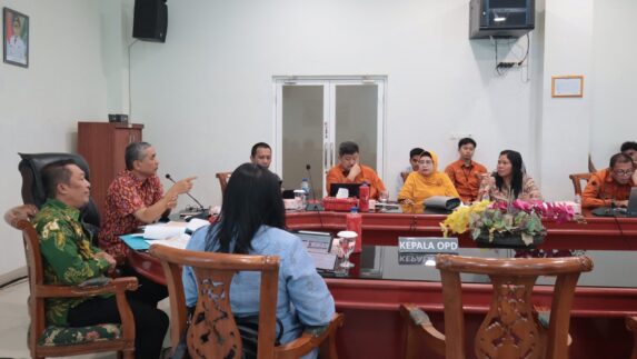 Sekdako Tebingtinggi Pimpin Rapat Kerja TPID, Bahas Langkah Konkret Pengendalian Inflasi 