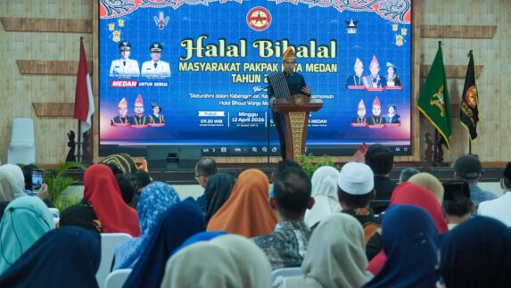 Rico Waas Tegaskan Kebersamaan dalam Keberagaman pada Halalbihalal HIMPAK Kota Medan