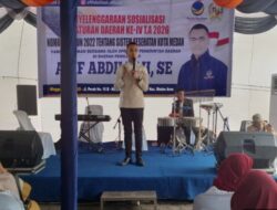 Afif Abdillah Sosialisasikan Perda Kesehatan, Tekankan Layanan Kesehatan di Kota Medan 