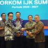 Dirut Bank Sumut Heru Mardiansyah Pimpin Forkom IJK Sumut 2026–2027