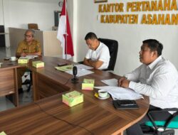 Kantah Asahan Gelar Rapat Persiapan Pembaruan Peta ZNT
