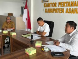Kantah Asahan Gelar Rapat Persiapan Pembaruan Peta ZNT