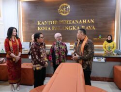 Wamen Ossy Tinjau Kantah Kota Palangkaraya: Ingin Layanan Pertanahan Semakin Memudahkan Masyarakat