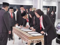 Menteri ATR/Kepala BPN Lantik 84 Pejabat Administrator, Bentuk Reformasi SDM dan Rotasi Jabatan