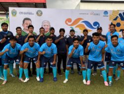Mini Soccer Porwasu, Tim Newsroom FC Labuhanbatu Tekuk Tim Polrestabes Medan FC 2-0
