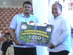Bupati Asahan Terima sebanyak 1700 kartu BPJS Ketenagakerjaan Dari Gubernur Sumatera Utara Di Hari Buruh