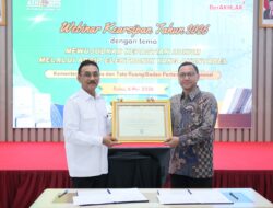 Kementerian ATR/BPN Raih Penghargaan dari ANRI atas Penyelamatan dan Pelestarian Arsip