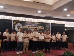 Pengurus FORWAKA Medan Dilantik, Irfandi Berharap Perkuat Sinergi Pers dan Aparat Penegak Hukum