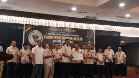 Pengurus FORWAKA Medan Dilantik, Irfandi Berharap Perkuat Sinergi Pers dan Aparat Penegak Hukum