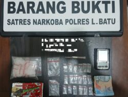 Dipimpin Kanit II Ipda R Situngkir, S.H., Sat Res Narkoba Polres Labuhanbatu Ringkus Tersangka Pengedar Sabu di Padang Bulan