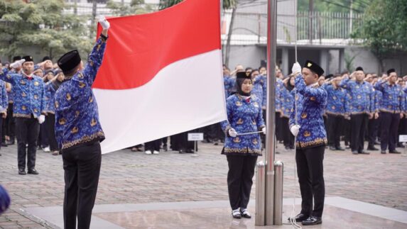 Peringati Harkitnas ke-118, Kementerian ATR/BPN Gelar Upacara dengan Semangat Jaga Tunas Bangsa demi Kedaulatan Negara
