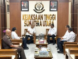Silaturahmi Kanwil BPN Sumut ke Kejati Sumut
