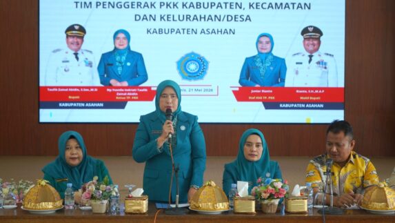 Wakil Bupati Asahan Buka Rakornis TP PKK Kabupaten Asahan Tahun 2026