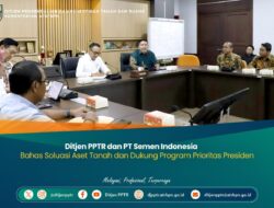 Ditjen PPTR dan PT Semen Indonesia Bahas Solusi Aset Tanah dan Dukung Program Prioritas Presiden