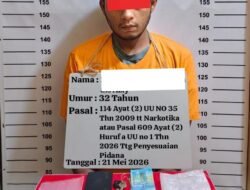 Dipimpin Ipda Sastrawan Ginting, Sat Res Narkoba Polres Labuhanbatu Ringkus Satu Tersangka dan Amankan 72 Gram Sabu
