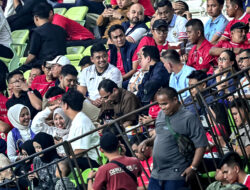 Disaksikan Bobby Nasution, Erick Thohir dan Jokowi,Timnas U-19 Gagal Tundukkan Australia