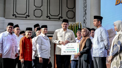 Gubernur Bobby Nasution Salurkan ZIS Rp3,5 Miliar kepada 5.051 Penerima Manfaat