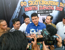 Saksikan Go Skateboarding Day 2026 di Medan, Bobby Nasution Dorong Penambahan Event dan Skatepark di Sumut