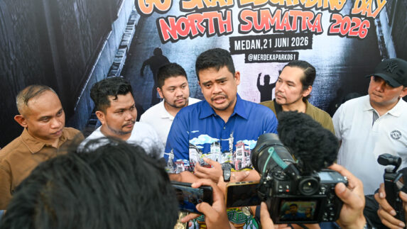 Saksikan Go Skateboarding Day 2026 di Medan, Bobby Nasution Dorong Penambahan Event dan Skatepark di Sumut