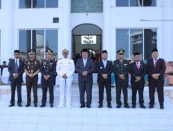 Danlanal TBA Jadi Inspektur Upacara Peringatan Hari Lahir Pancasila Di Kabupaten Asahan Tahun 2026.