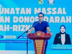 Rico Waas Bawa Keceriaan di Sunat Massal Sah-Rizki, 42 Anak Ikut dan Ibu Tunggal Terima Santunan