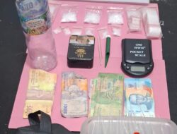 Operasi Antik Berakhir, Penindakan Berlanjut, Polsek Kualuh Leidong Amankan Tersangka dan Sabu 33,95 Gram