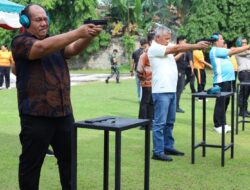 Polres Asahan Gelar Ĺomba Menembak, Forkopimda Ambil Bagian Dalam Peringatan Hari Bhayangkara Ke-80