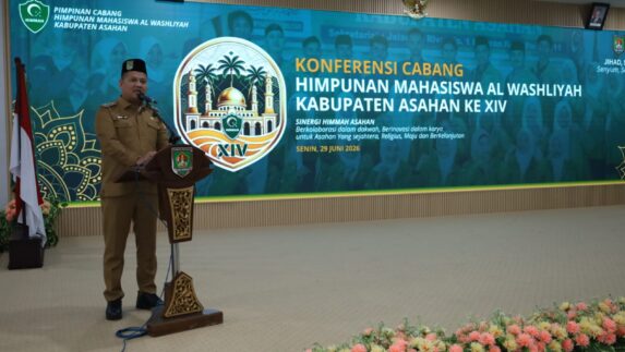 Wakil Bupati Asahan Hadiri Konfercab PC HIMMAH Asahan