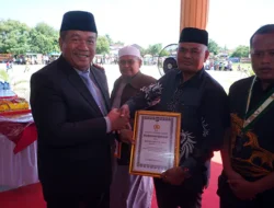Bupati Asahan Hadiri Upacara Peringatan HUT ke-80 Bhayangkara tahun 2026 di Lapangan Adhi Pradana Kabupaten Asahan