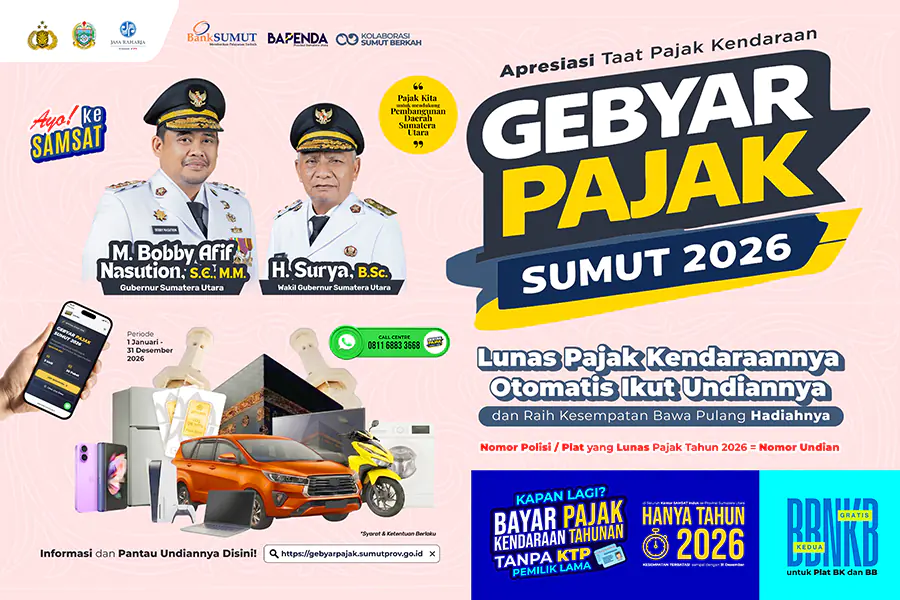 Gebyar Pajak Sumut 2026