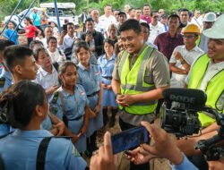 Bobby Nasution Mulai Bangun SMKN 1 Gido, Relokasi Sekolah Langganan Banjir ke Lokasi yang Lebih Layak
