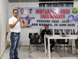 Muskan Rambe Terpilih Jadi Ketua PBSI Labuhanbatu