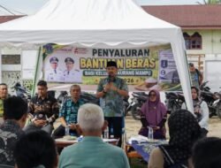 Pastikan Tepat Sasaran, Wali Kota Tebingtinggi Tinjau Penyaluran Bantuan Beras Tahap Pertama