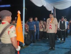 Upacara Api Unggun Jambore Daerah (Jamdasu) XI Gerakan Pramuka Sumatera Utara Tahun 2026