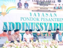 Wabup Labuhanbatu Hadiri Tabligh Akbar di Ponpes Addinussyarifiah 