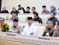 Menteri Nusron Laporkan Realisasi Anggaran Kementerian ATR/BPN Tahun 2025 kepada Komisi II DPR RI