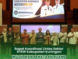 Rapat Koordinasi Lintas Sektor RTRW Kabupaten Kuningan: Wujudkan Penataan Ruang Berkelanjutan dan Ramah Investasi