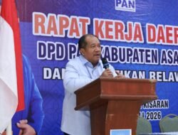 Bupati Asahan Hadiri Pembukaan Rakerda DPD PAN Kabupaten Asahan dan Pelantikan Relawan PAN