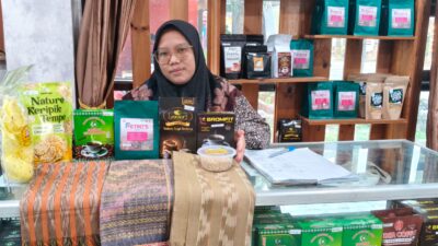 Paviliun Dairi di PRSU Catat Penjualan Sekitar Rp20 Juta, Kopi Sidikalang Jadi Produk Paling Diburu
