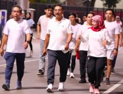 Rehat Sejenak dari Aktivitas Kantor, Kementerian ATR/BPN Adakan Slow Run Rutin Sepulang Kerja