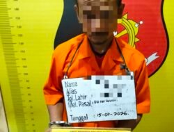 Polsek Marbau Amankan Seorang Pria dengan Barang Bukti 1,65 Gram