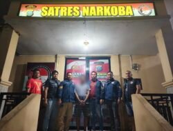 Sat Res Narkoba Polres Labuhanbatu Tangkap Tahanan Kabur di Riau