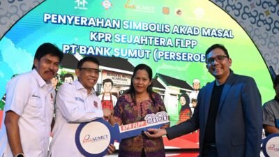 Bank Sumut Wujudkan Impian Masyarakat Miliki Rumah melalui Akad Massal KPR Sejahtera FLPP