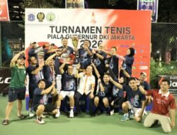Kementerian ATR/BPN Raih Juara II Beregu Turnamen Tenis Piala Gubernur DKI Jakarta 2026