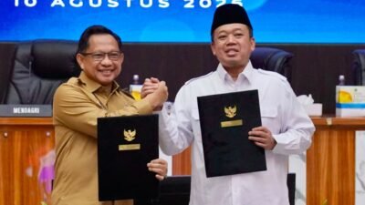 Sinkronisasi Data, Menteri ATR/Kepala BPN dan Mendagri Sepakati Pengintegrasian NIB dan NOP