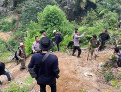Tim Gabungan Tertibkan PETI di Pegagan Hilir Kabupaten Dairi