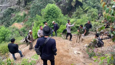 Tim Gabungan Tertibkan PETI di Pegagan Hilir Kabupaten Dairi